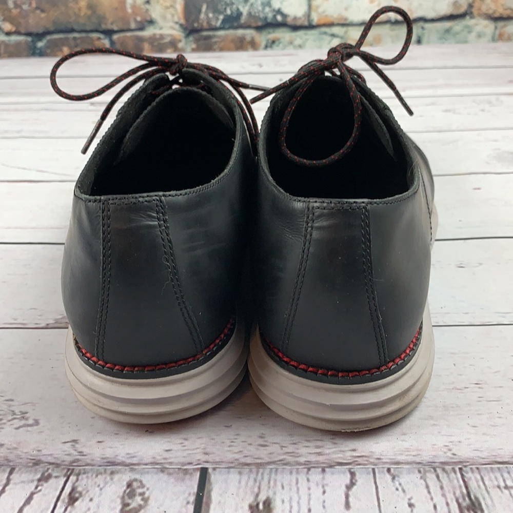 Cole Haan black Grand plain toe Oxfords sz 11 - Picture 3 of 9